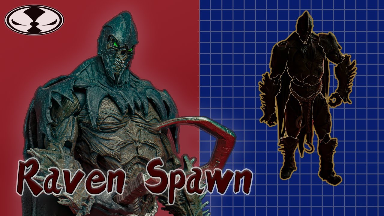 Raven Spawn TOY REVIEW McFarlane Toys Spawn line (2021)