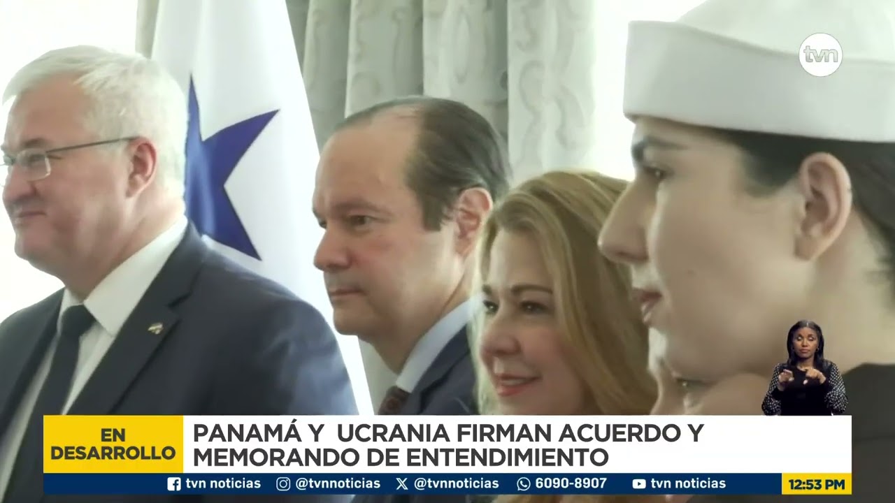 Panamá y Ucrania firman acuerdos de cooperación y abren puerta a nuevos proyectos bilaterales