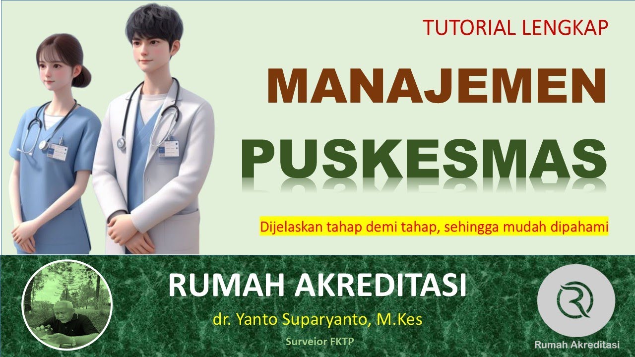 MANAJEMEN PUSKESMAS: Tutorial lengkap step by step.