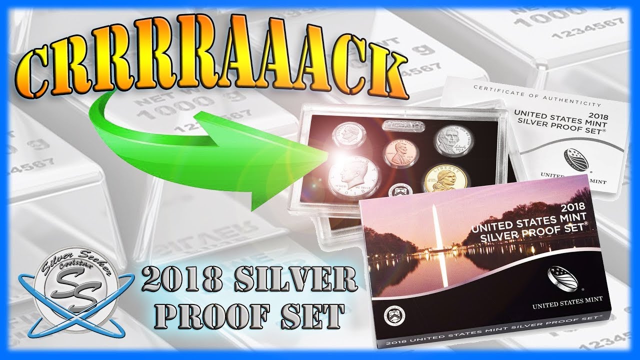 Открываем набор серебряных монет 2018 года!