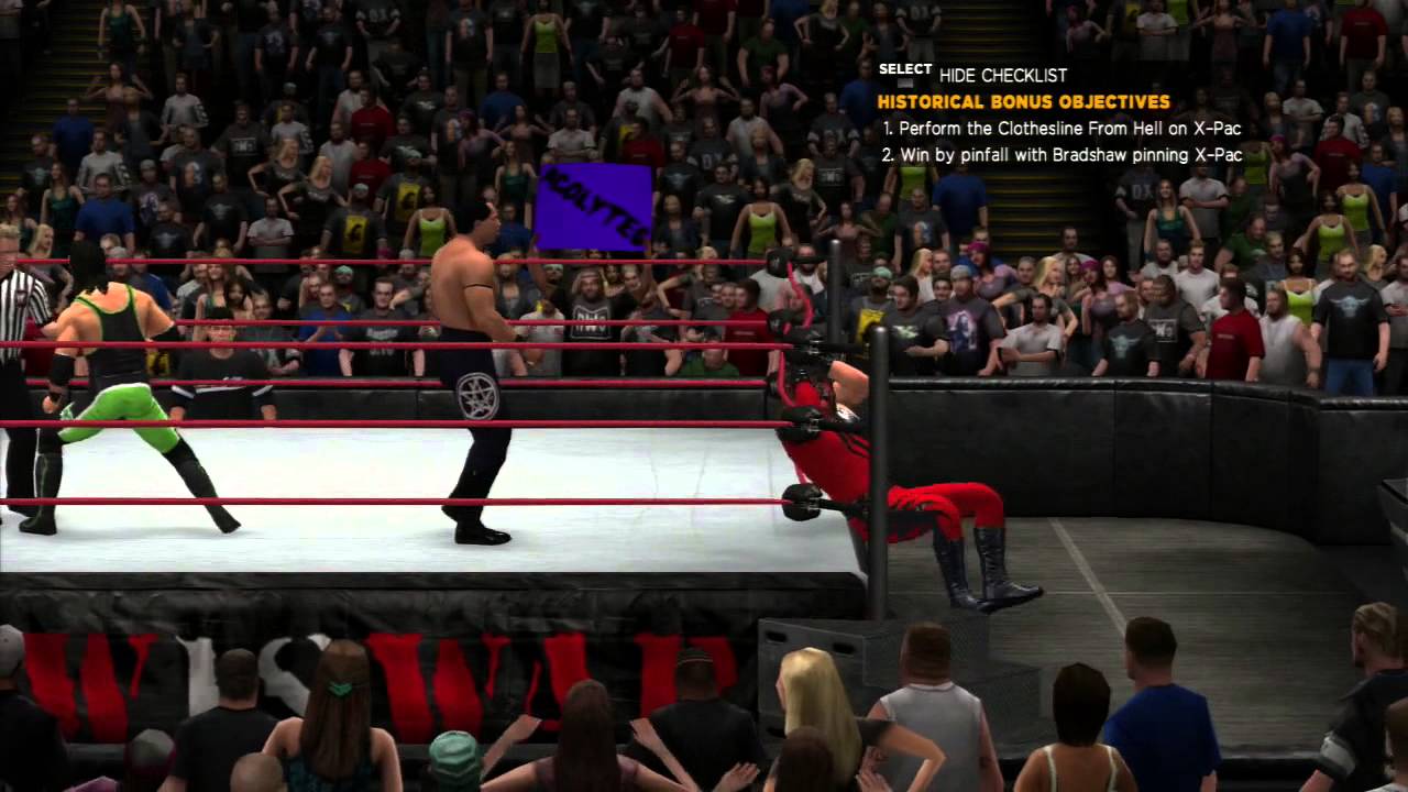 WWE '13 Attitude Era - Off Script - RAW IS WAR - The Acolytes vs Kane/X-Pac