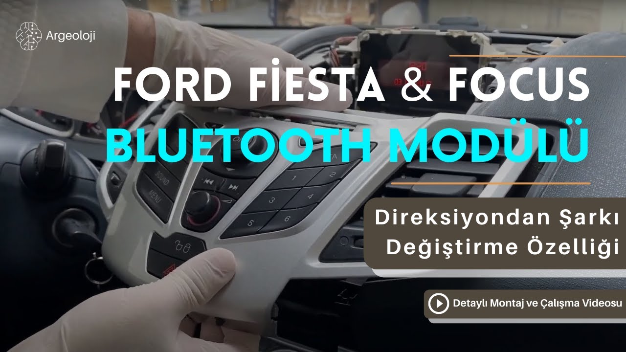 Fiesta,Focus Bluetooth Mod&uuml;l&uuml; Direksiyondan Şarkı Değiştir