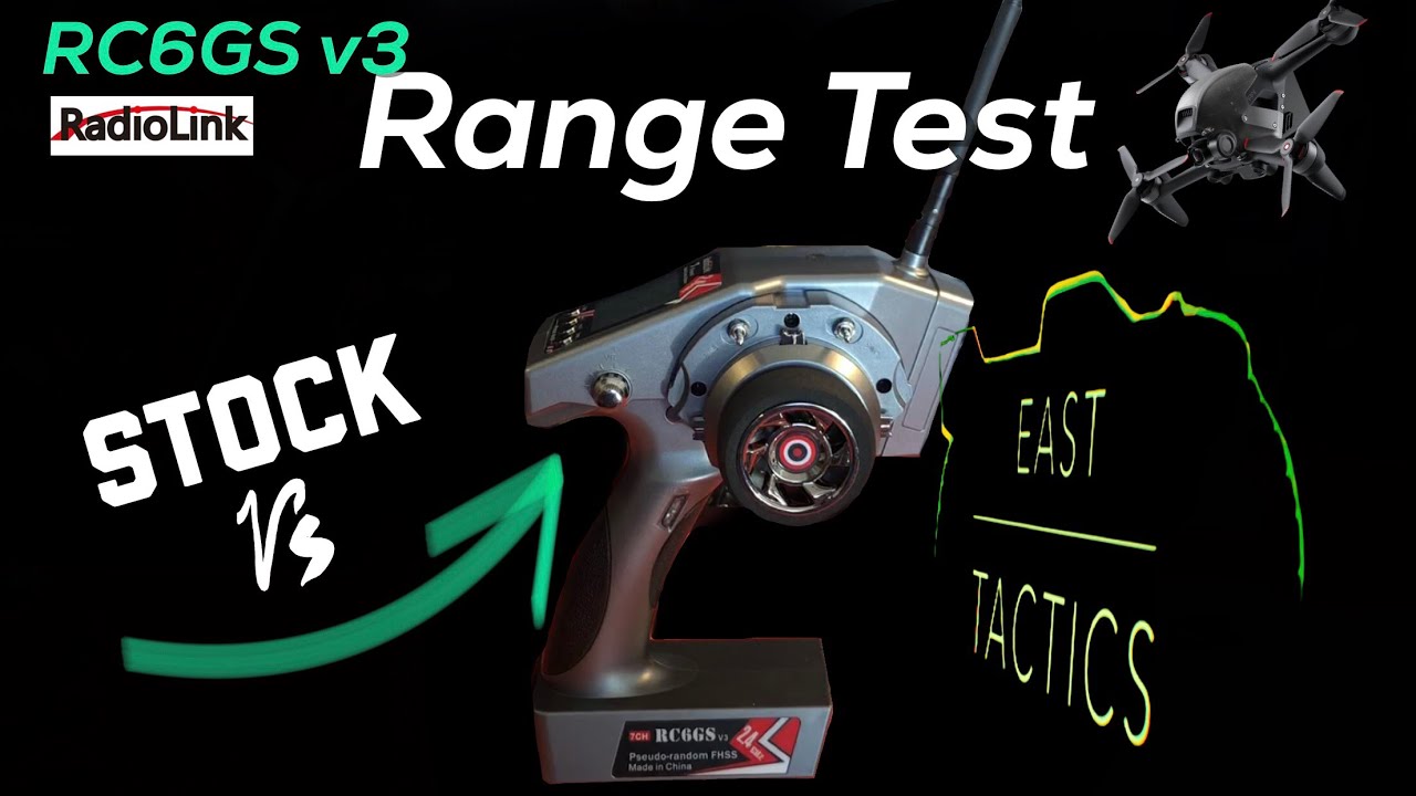 Radiolink RC6GS v3 - Range Test - Radiolink VS Stock Setup!