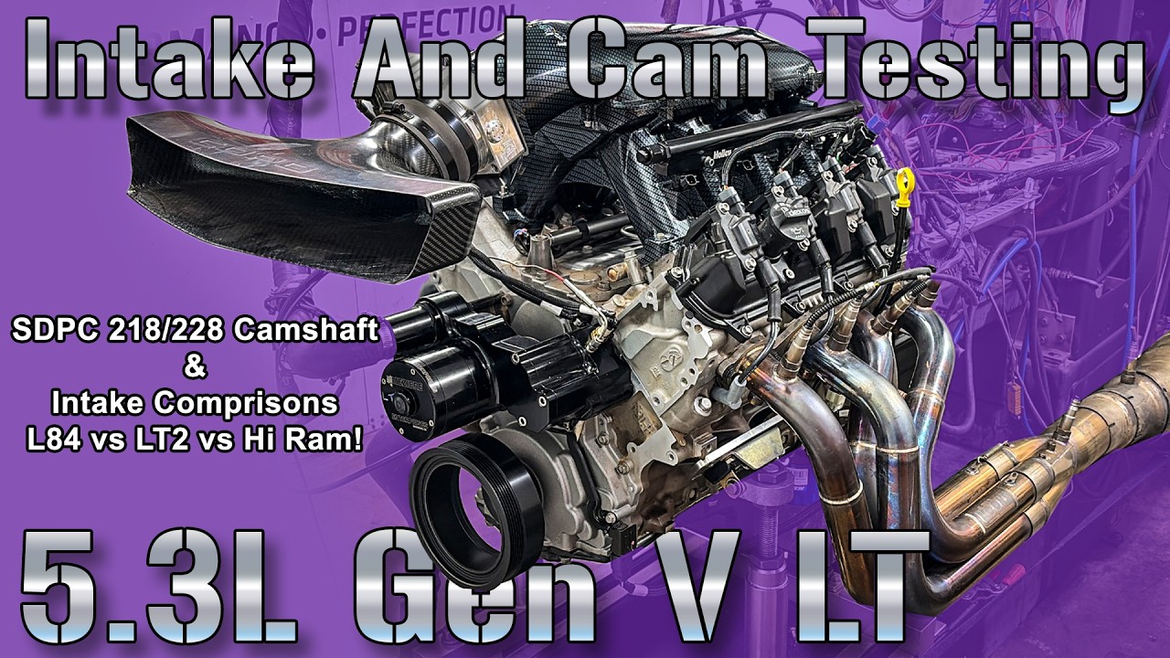 Dyno | 5.3L Gen V SDPC 218/228 Cam & Intake Testing!