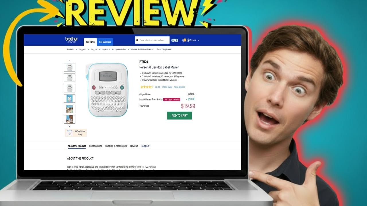 Brother P-Touch PT-N20 Label Maker Review: Pros, Cons & Setup
