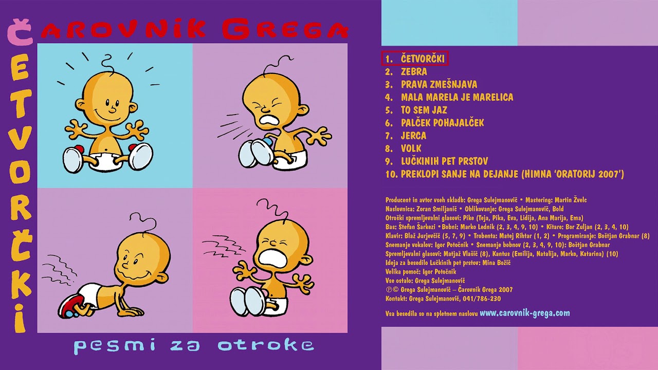 Čarovnik Grega - Četvorčki