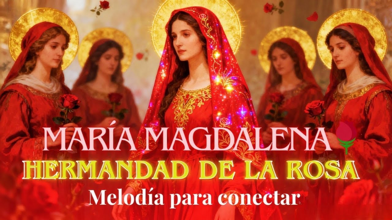 María MAGDALENA  Melodía Sagrada ❤️‍🔥 | Hermandad de la Rosa 🌹 Respira, Escucha y Siente
