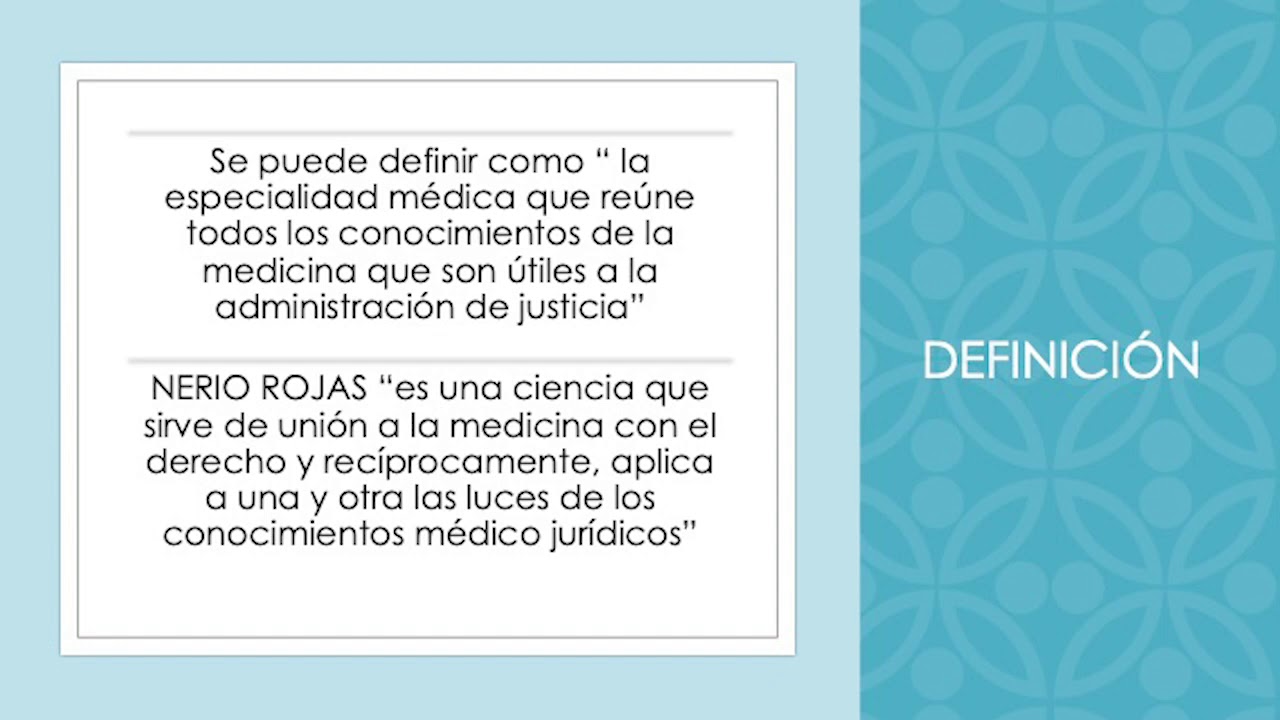 Introducci&oacute;n a la Medicina Legal 1