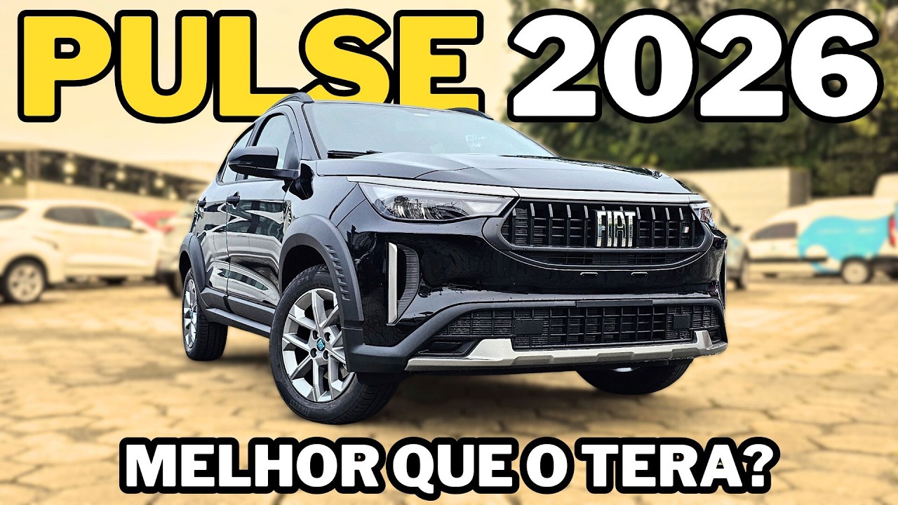 NOVO FIAT PULSE T200 2026 EM DETALHES | CONHEÇA AS 3 MUDANÇAS!