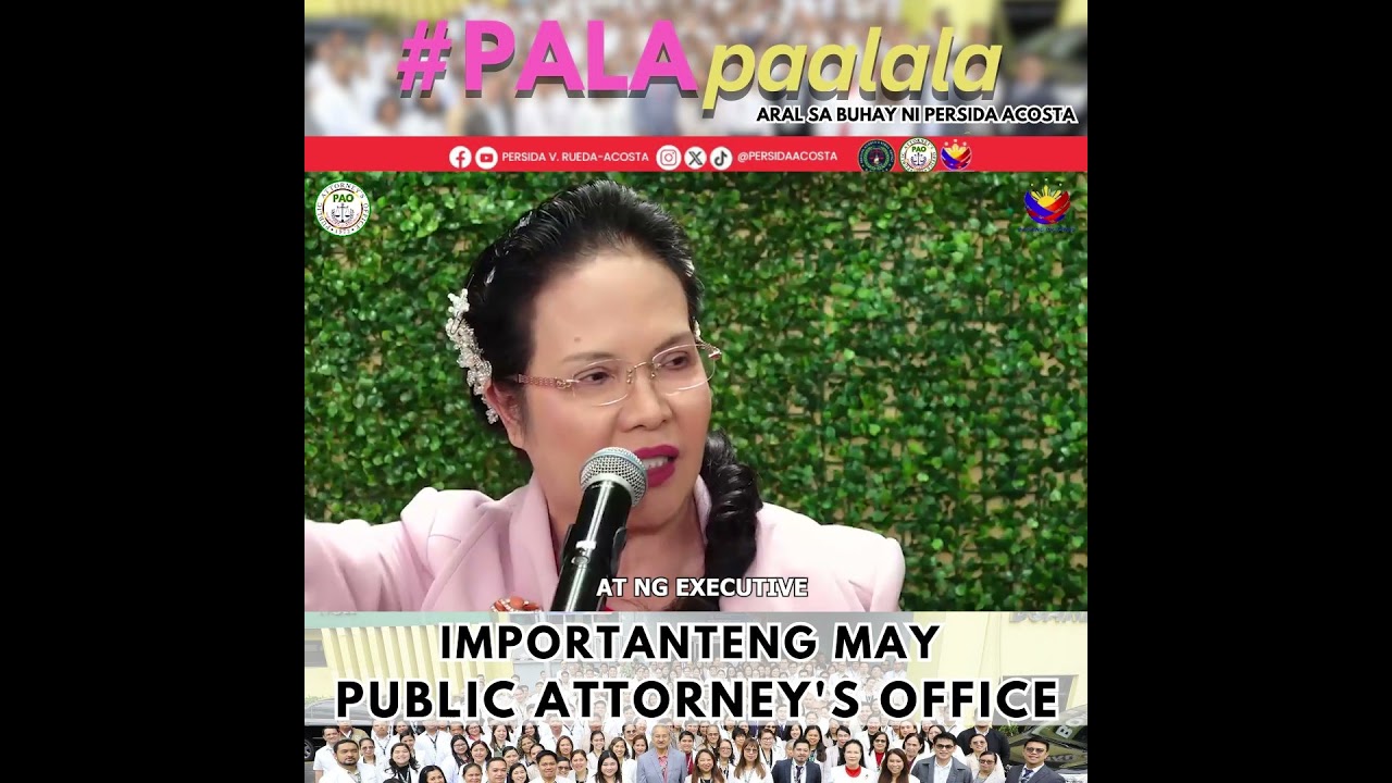 #PALAPAALALA IMPORTANTENG MAY PUBLIC ATTORNEY'S OFFICE