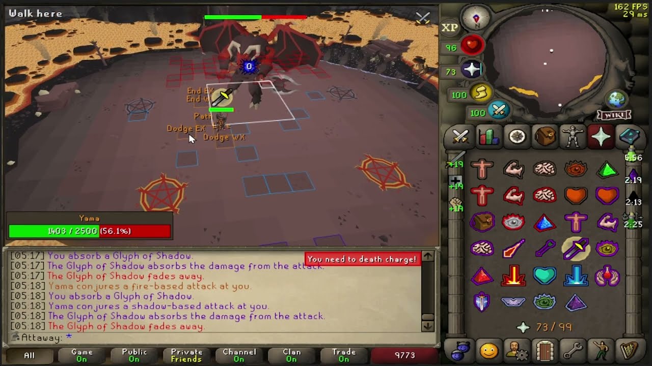 Yama Meteor Skip Showcase [OSRS]