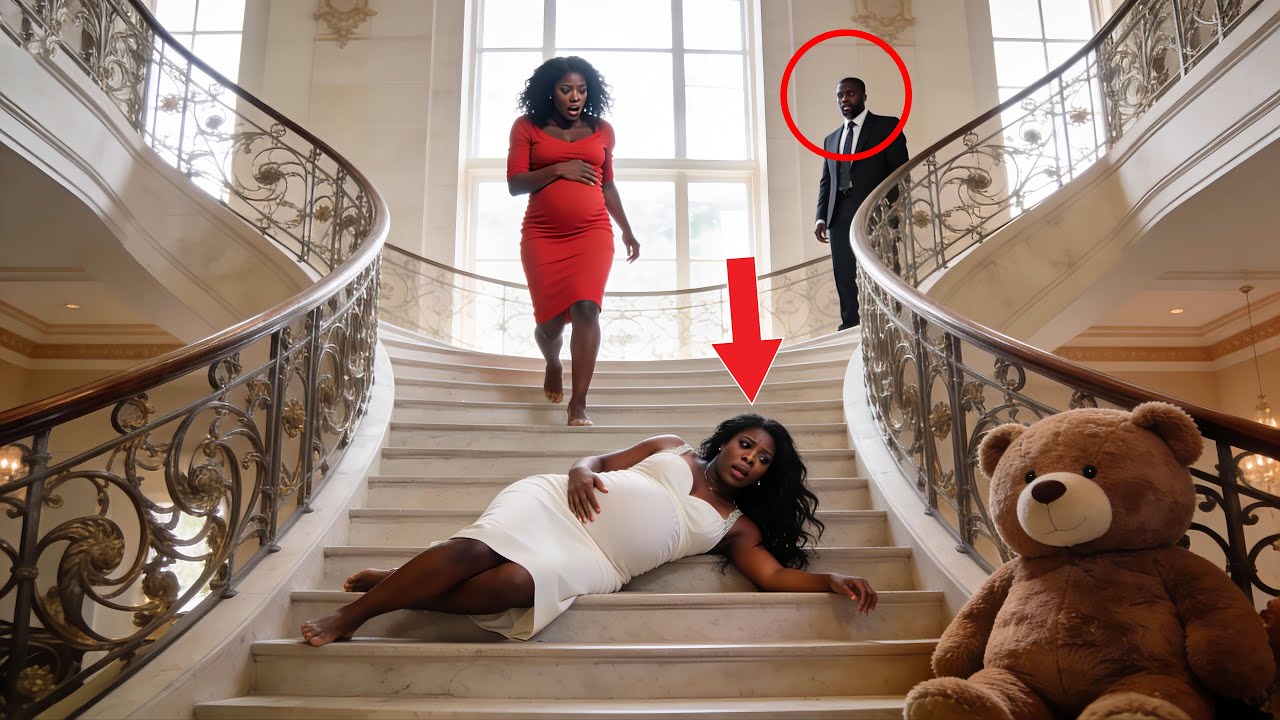 Mistress Pushed Pregnant Wife Down The Stairs At His Mansion — She Didn't See The Nanny Cam Recordin