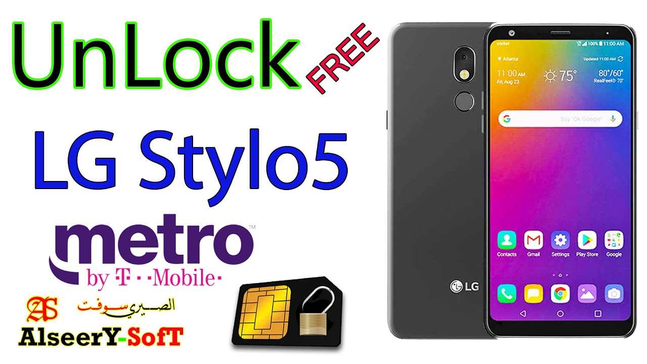 LG Stylo 5 UnLock SIM Card | LM-Q720MS | Metro BY T-Mobile | Free