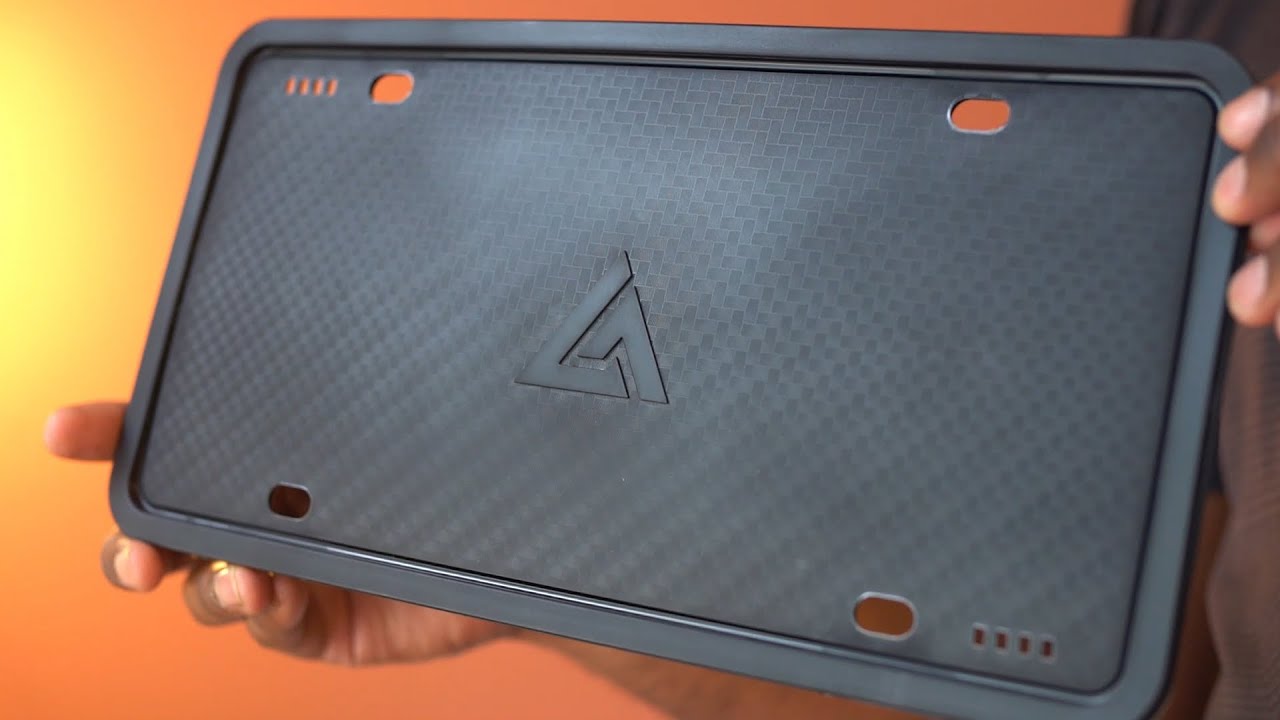 Overview & DEMO: Aujen Silicone License Plate Frames Bracket Holder