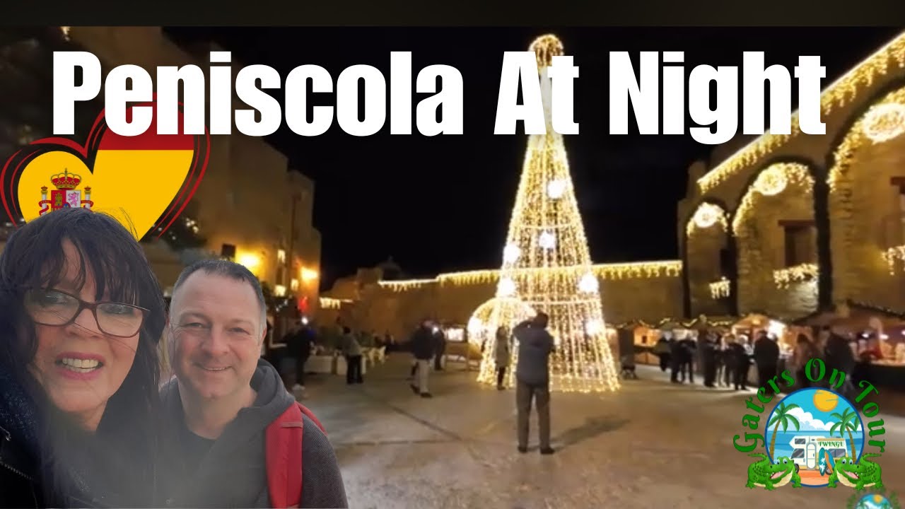 VANLIFE SPAIN // Walking around the SPECTACULAR Old Town PENISCOLA #spain #oldtown