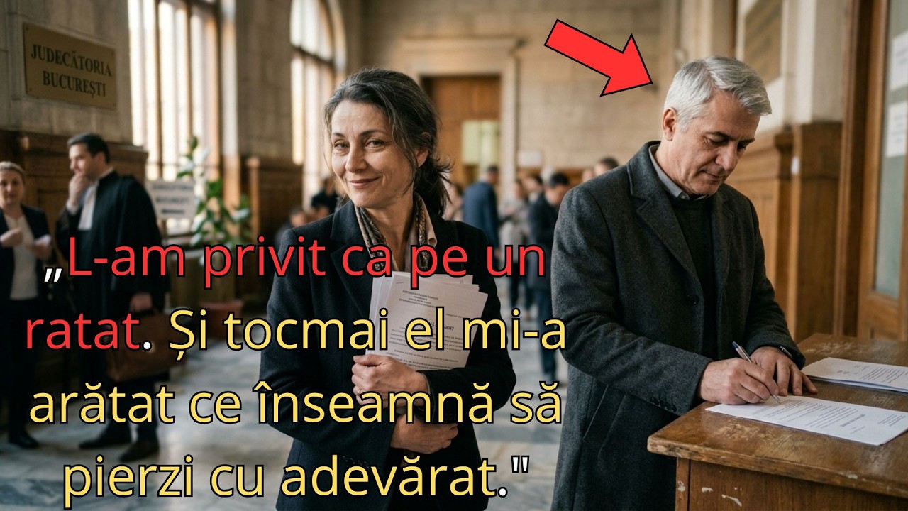 A zâmbit batjocoritor când a semnat divorțul — fără să știe că omul pe care îl lăsa era miliardar