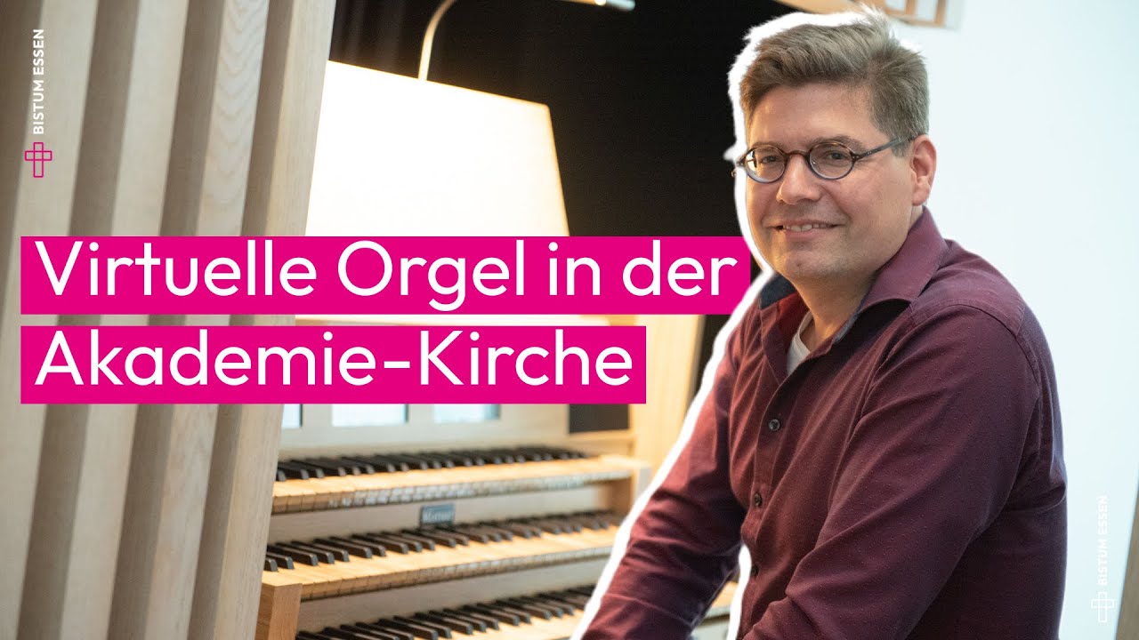 Virtuelle Orgel in der Akademie Die Wolfsburg