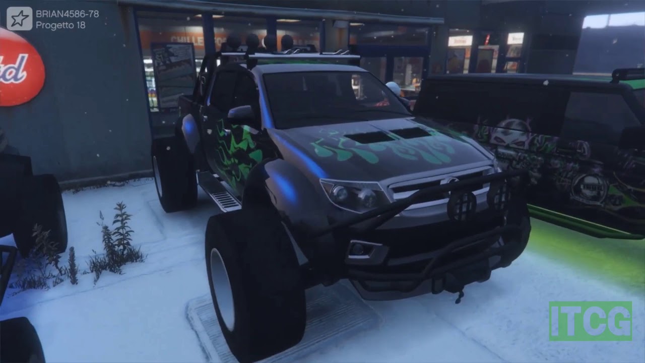 Raduno fuoristrada gta v ps4 offroad snow