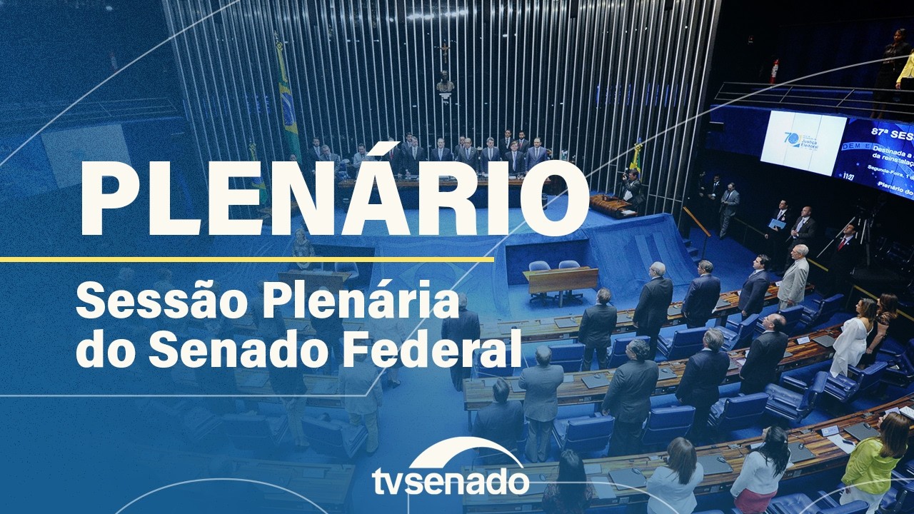 Ao vivo: Sessão Deliberativa do Plenário – 3/3/26