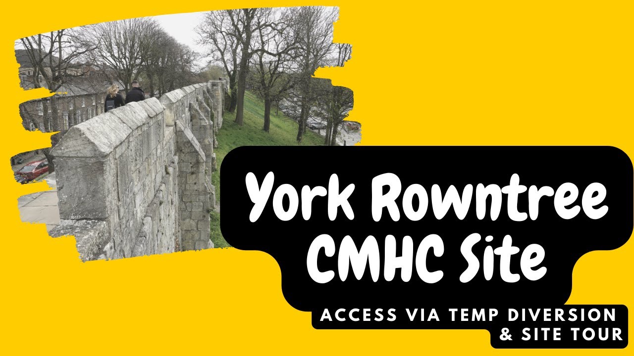 Rowntree Park Caravan & Motorhome Club Site: getting there via the diversion (until Jun ‘22?) & tour