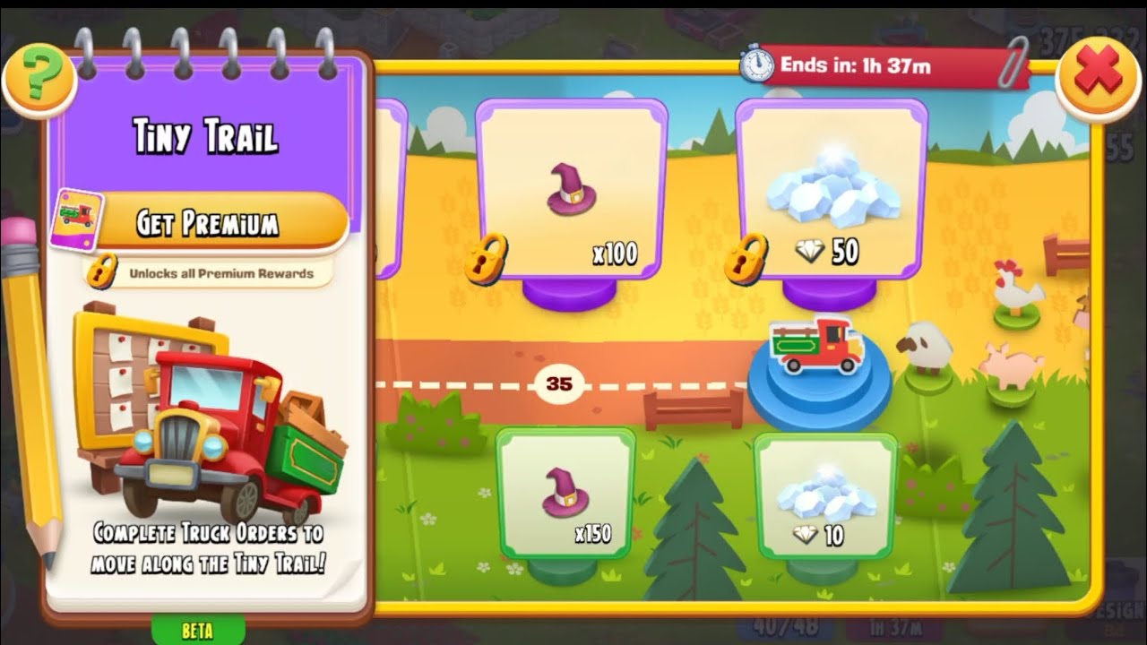 Hay Day Farming Fun! 🌱 Tiny Trail Event & Global Supply 🎁 Gameplay Level 72 |@hayday 
