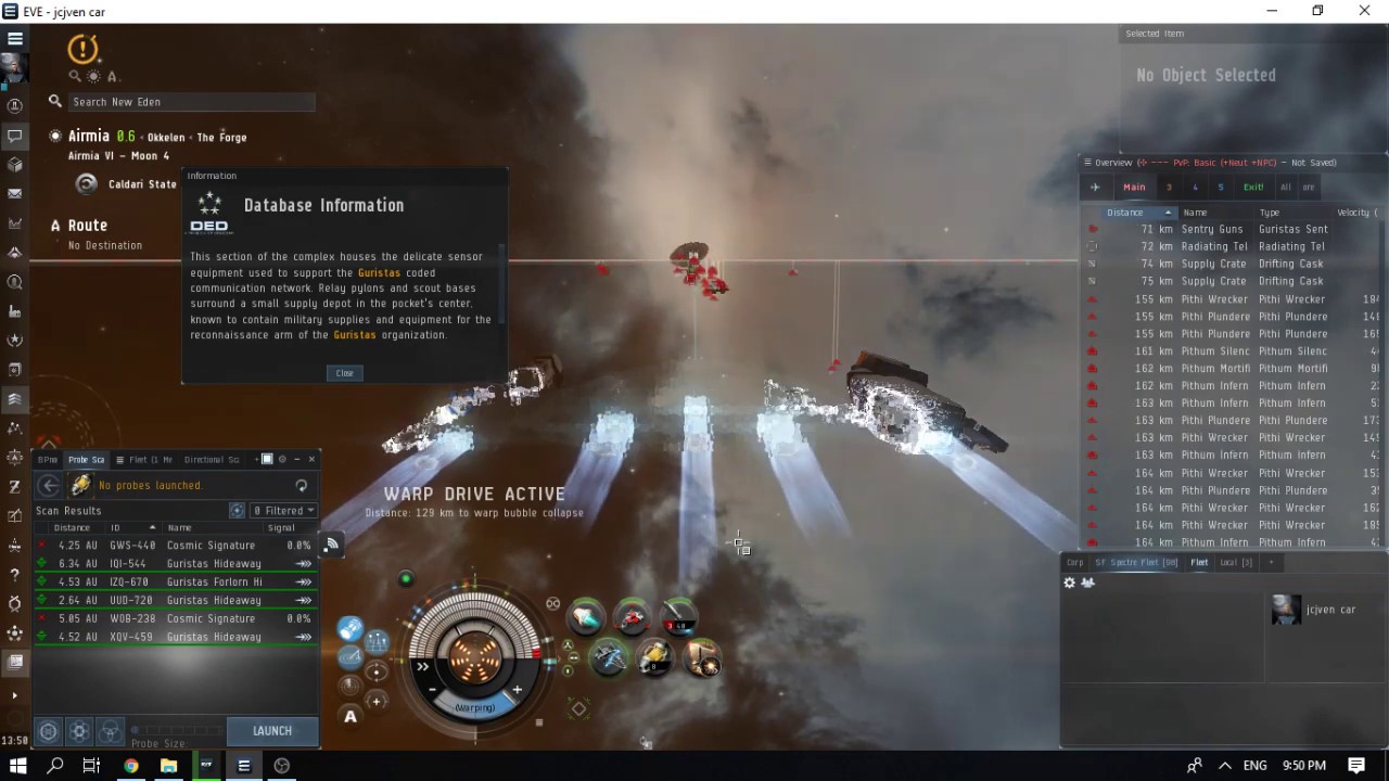 EVE Online Manticore DED 4 Guristas (Long Version)