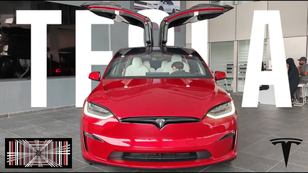 TESLA Model X, Model S Plaid, Model 3, Model Y Walkaround | Tesla Dubai