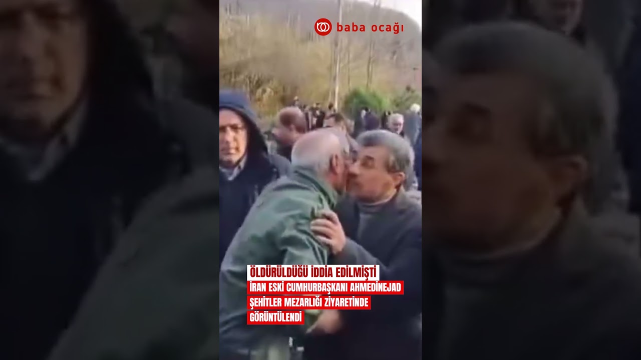 &Ouml;ld&uuml;ğ&uuml; S&ouml;yleniyordu: İran Eski Cumhurbaşkanı Ahmedinejad Şehitler Mezarlığı Ziyaretinde G&ouml;r&uuml;nt&uuml;lendi