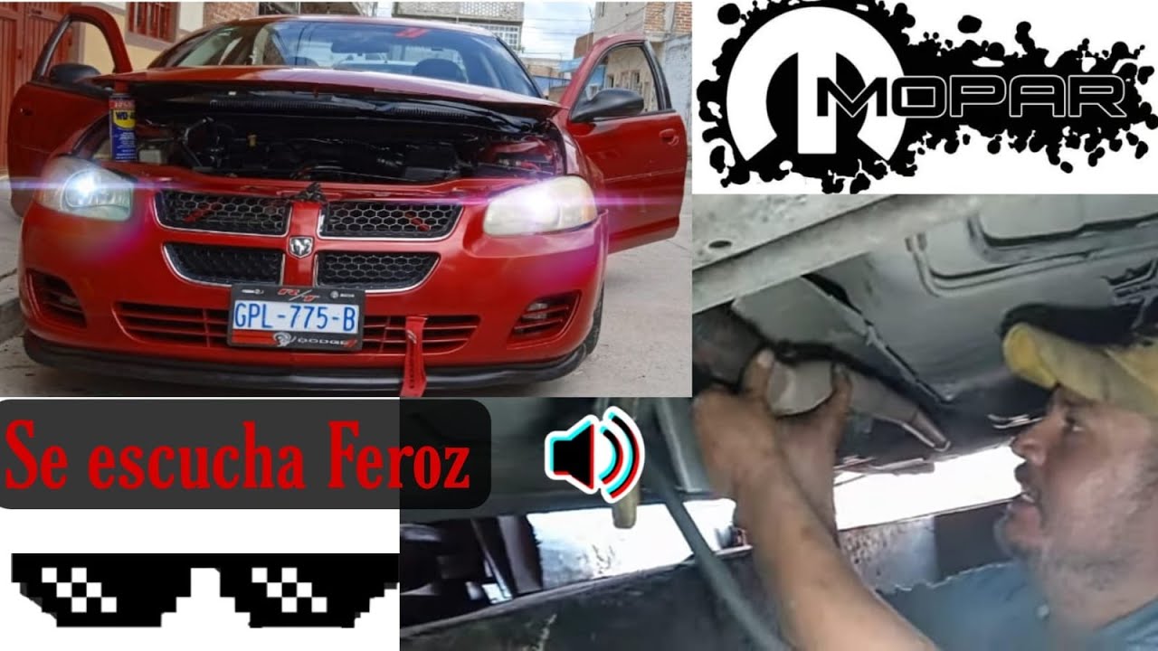 Tubería directa al #stratus se escucha impresionante 😱 ( Le quitamos el catalizador)😎