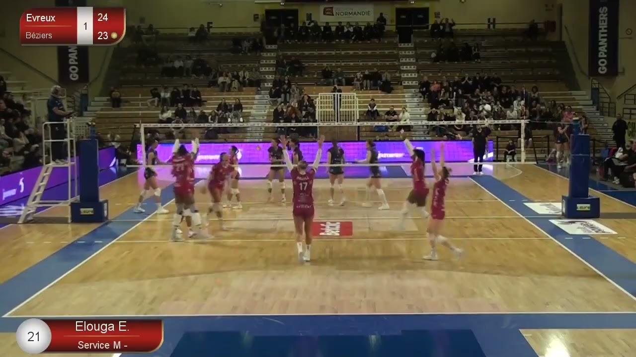 #20 BRUNIER BALANDRAS Full game Evreux Cut actions 25/26