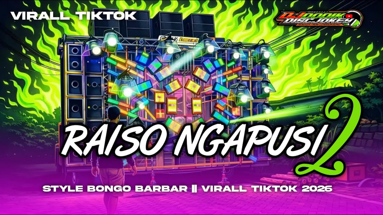 FREE FLM || DJ RAISO NGAPUSI 2 STYLE VELOCITY BONGO BARBAR || VIRALL TIKTOK 2026
