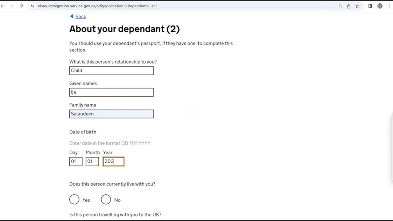How to fill UK visa application form as a Main applicant with dependants| step by step| By Urself!