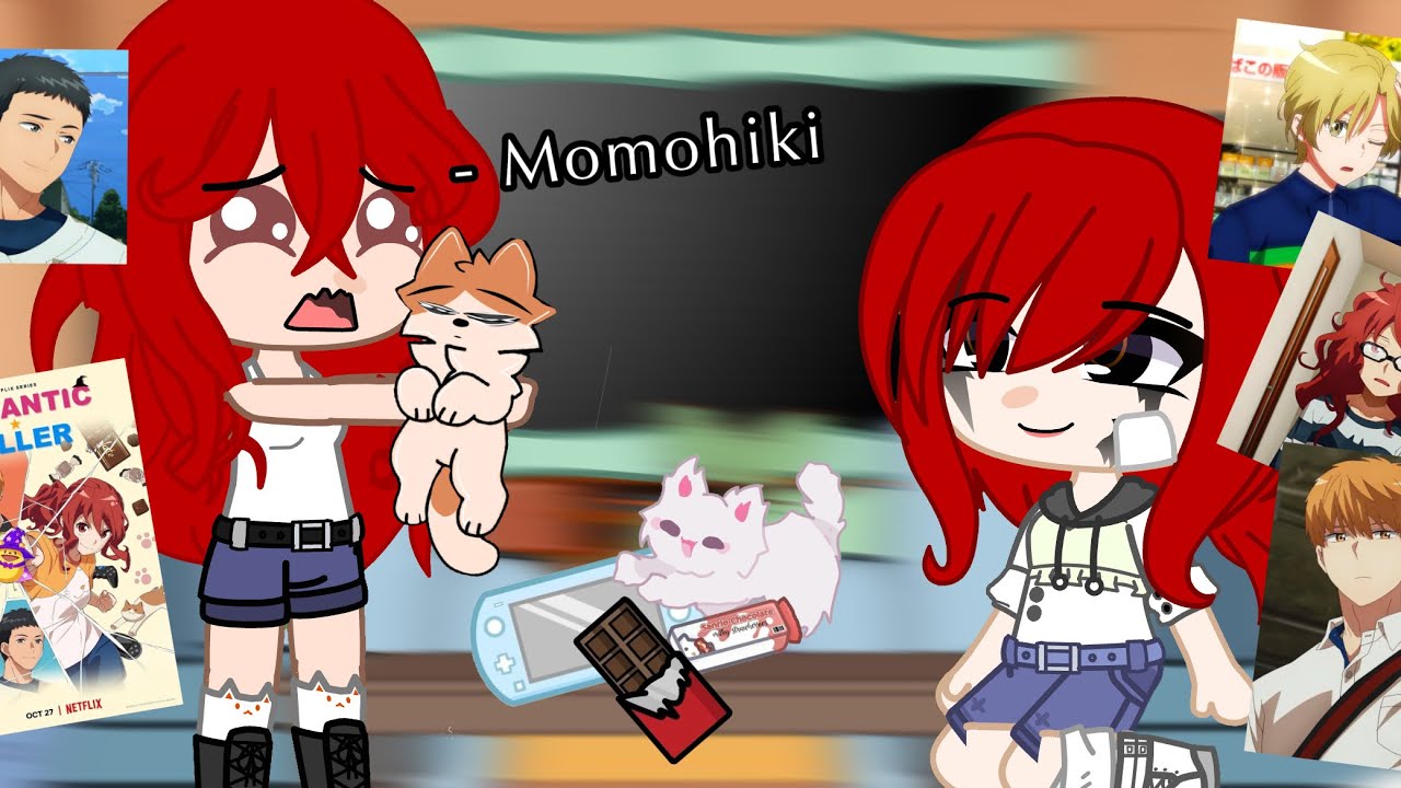 Romantic killer react to Anzu as random Gacha TikTok [🇫🇷] partie 1 ( partie 2? )