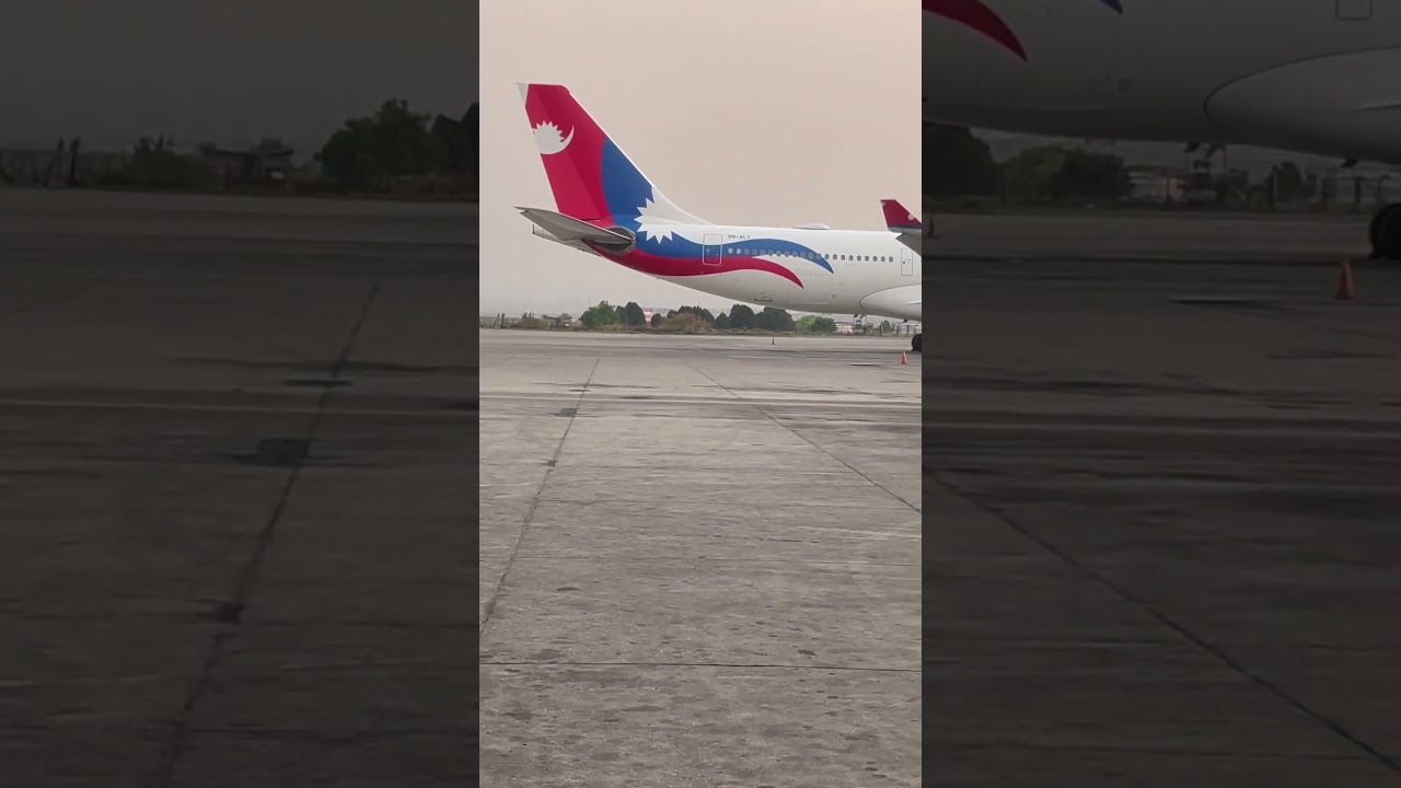NEPAL Airlines Fleet Airbus A330-200 | 9N-ALY | Tribhuvan International Airport