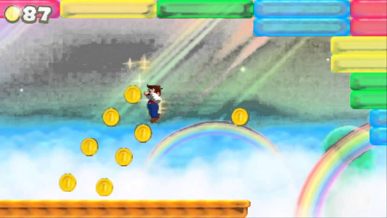 New Super Mario Bros. 2 (3DS) - All Rainbow Levels
