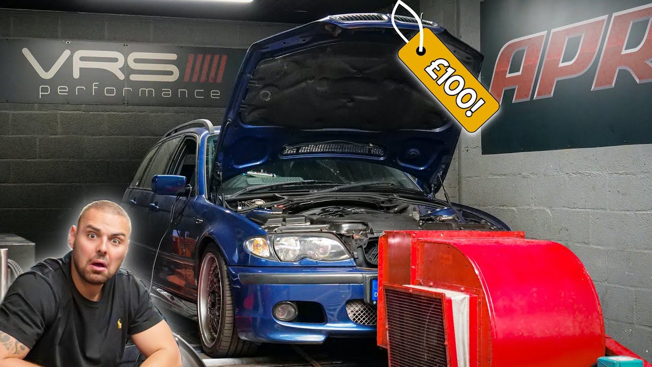 We TUNED My Cheap £100 *SCRAP* E46 330D!