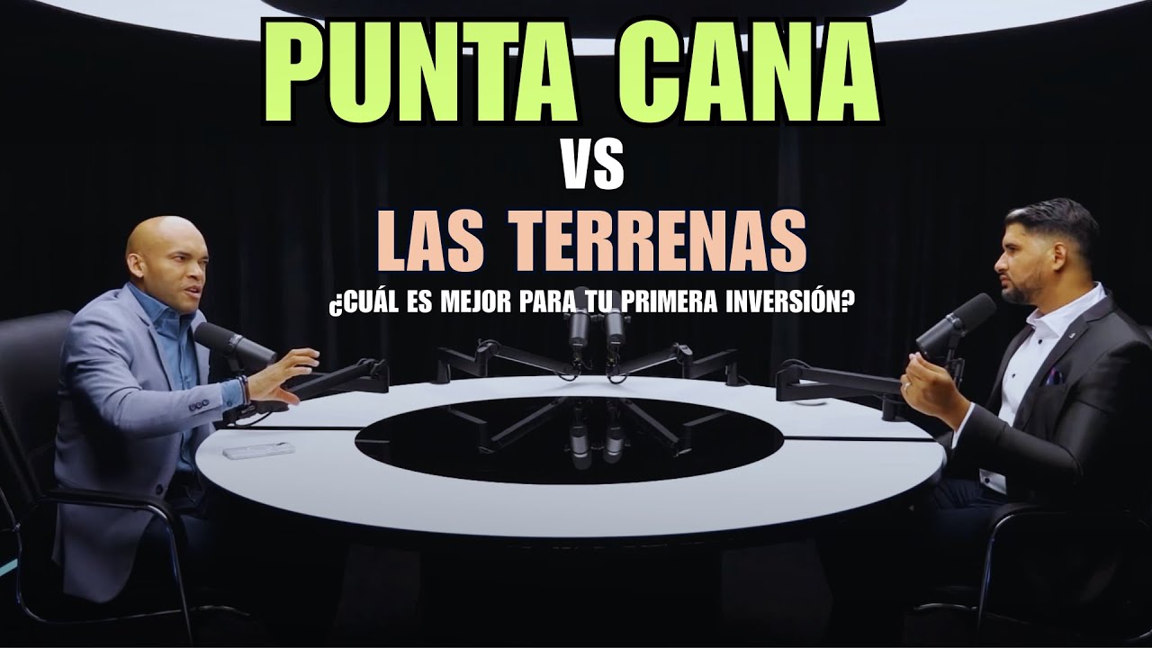 La batalla inmobiliaria: PUNTA CANA VS LAS TERRENAS ¿Cuál es mejor para tu primera inversión?