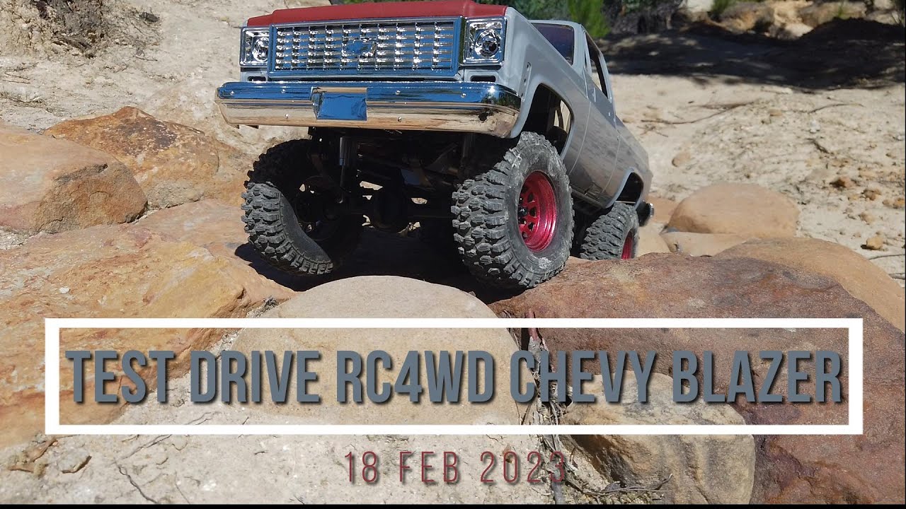 Test Drive 1/10 Scale RC4WD Chevy Blazer