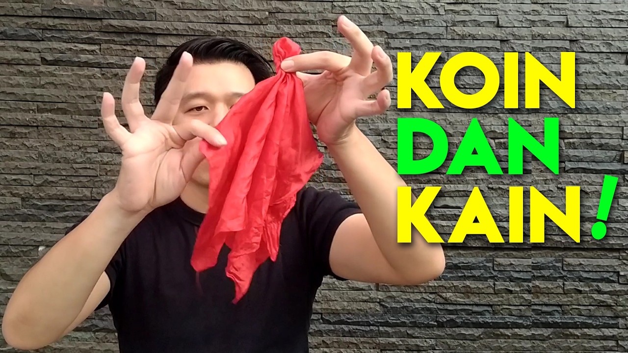 Trik Sulap Pakai Uang Koin dan Kain