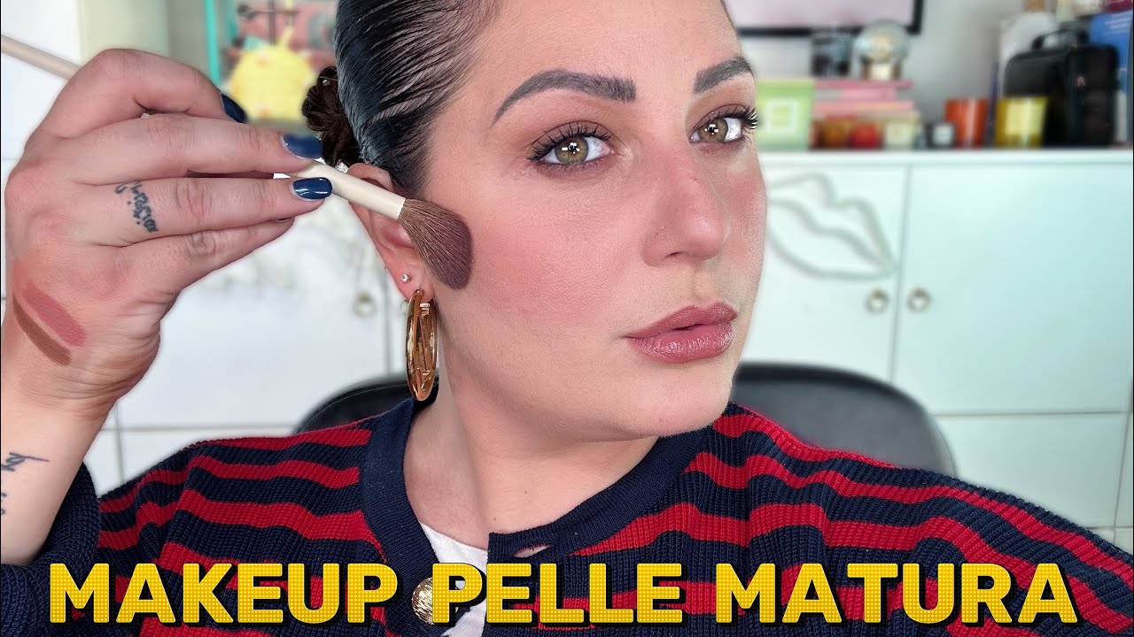 MAKEUP ANTIAGE/PELLE MATURA: Realizziamolo insieme e trucchetti che FANNO LA DIFFERENZA!