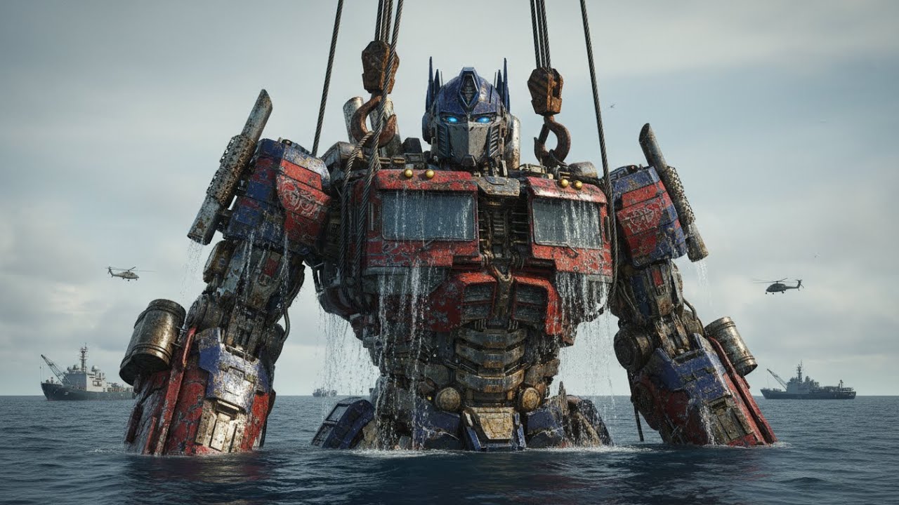 Salvaging and Restoring OPTIMUS PRIME – A Legendary War Machine Recovered from the Ocean