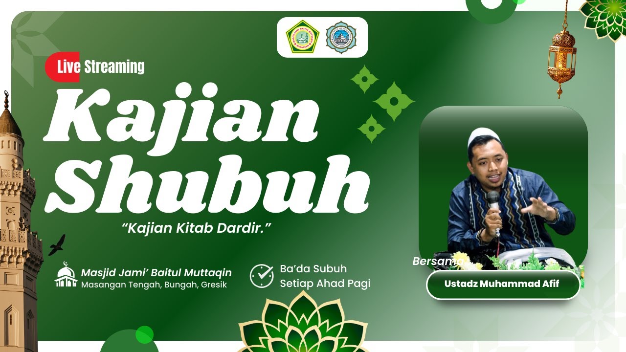 🔴Kajian KItab Dardir ( Isro' Wal Mi'raj ) Part 3 | Ustadz Muhammad Afif