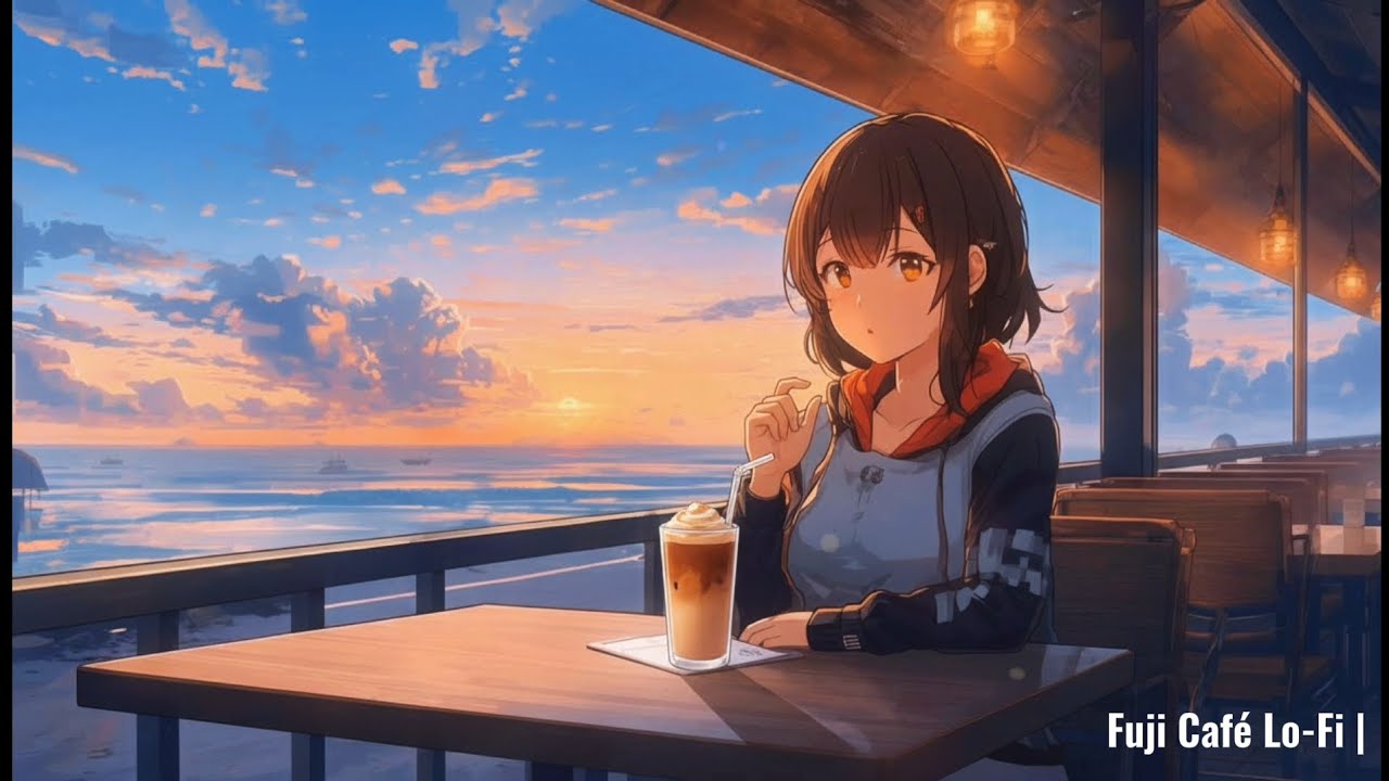Oceano Café - Relaxing Lo-Fi Beats to Study & Chill | Background Music | Fuji Café Lo-Fi 