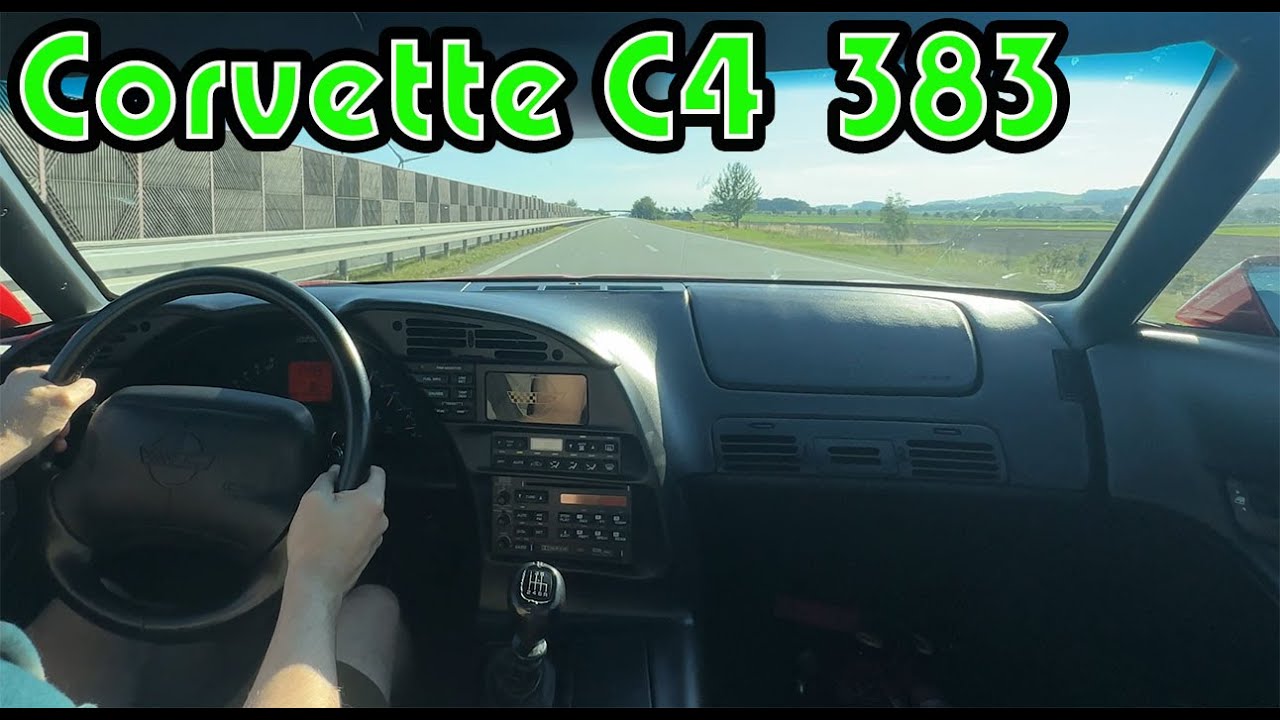 POV Corvette C4 LT1 383 stroker cruising #9