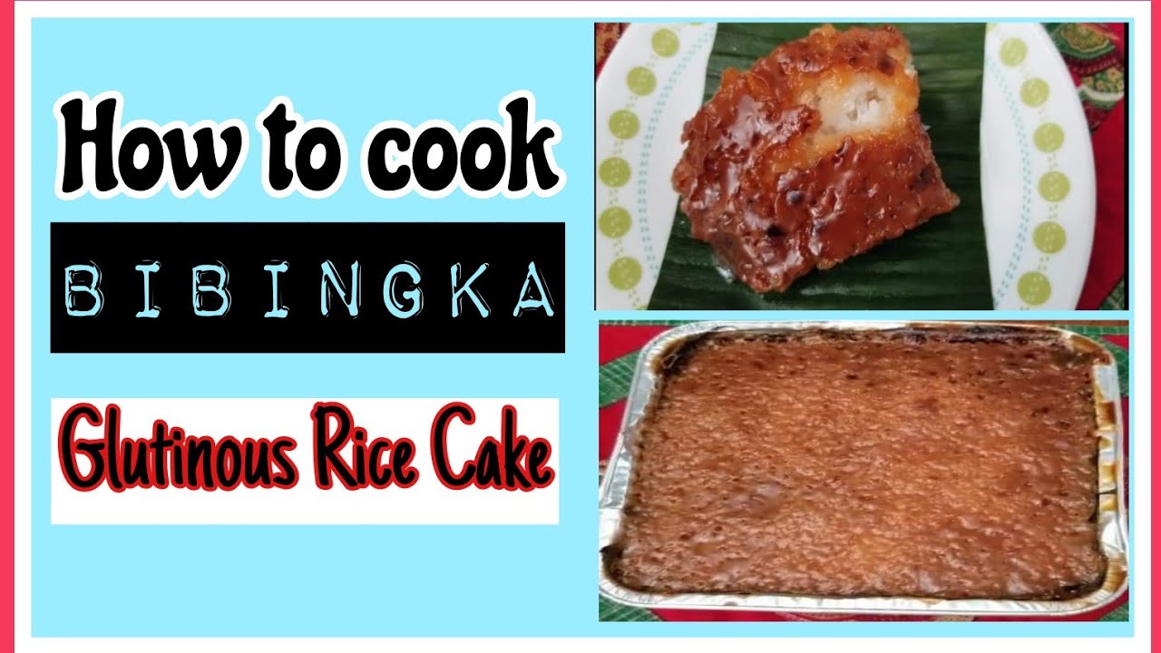 How to cook BIBINGKA/Glutinous rice cake/cooking show/