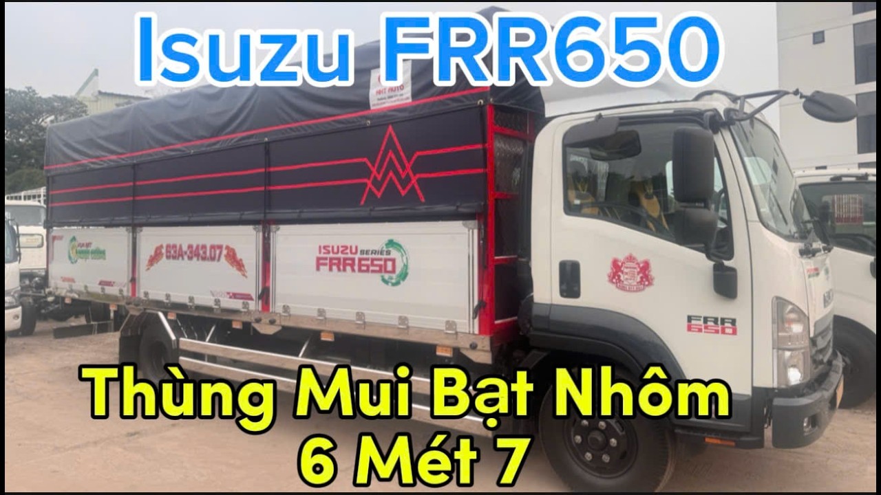 Báo Giá Isuzu FRR650 6 Tấn 5 | Isuzu FRR650 | Isuzu FRR650 Thùng Nhôm
