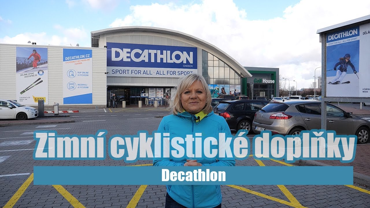 Doplňky z Decathlonu na zimní cyklistiku | Dámy na kole