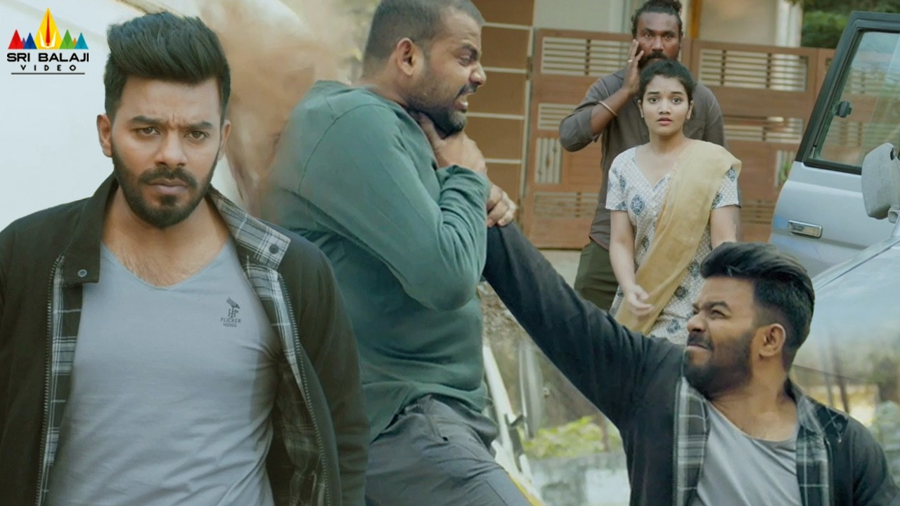 Sudheer&rsquo;s Brave Fight to Protect the Girl | Calling Sahasra | Hindi Latest Dubbed Movie Scenes