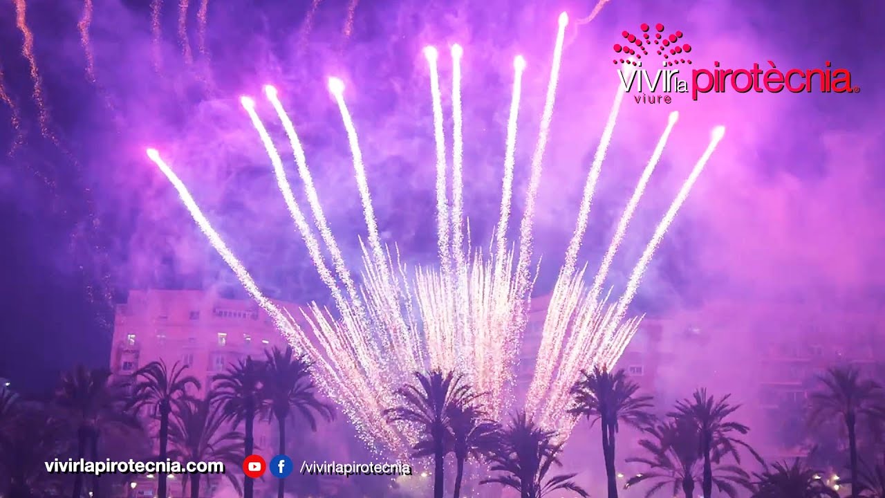 Fallas Valencia 2026, Castillo Fuegos Artificiales, Exaltación Fallera Mayor Infantil, Dragón