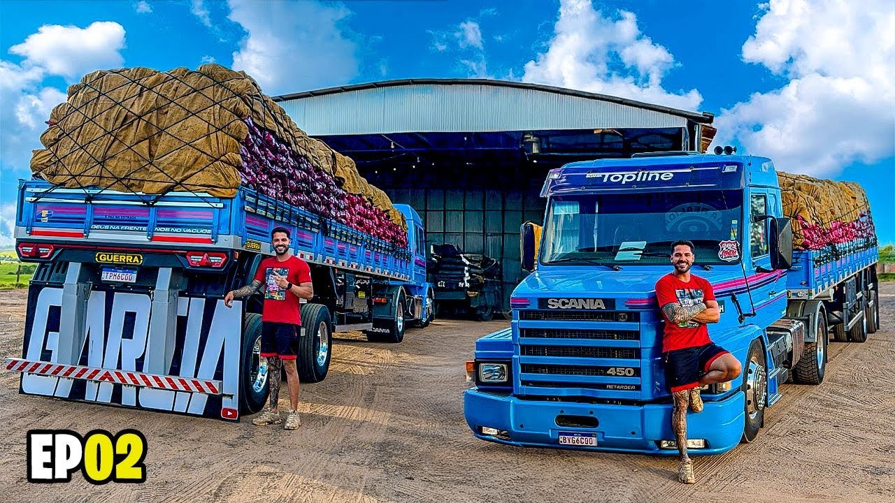 PRIMEIRA CARGA DE BATATA NO V8 😱 20 MIL KG EP2
